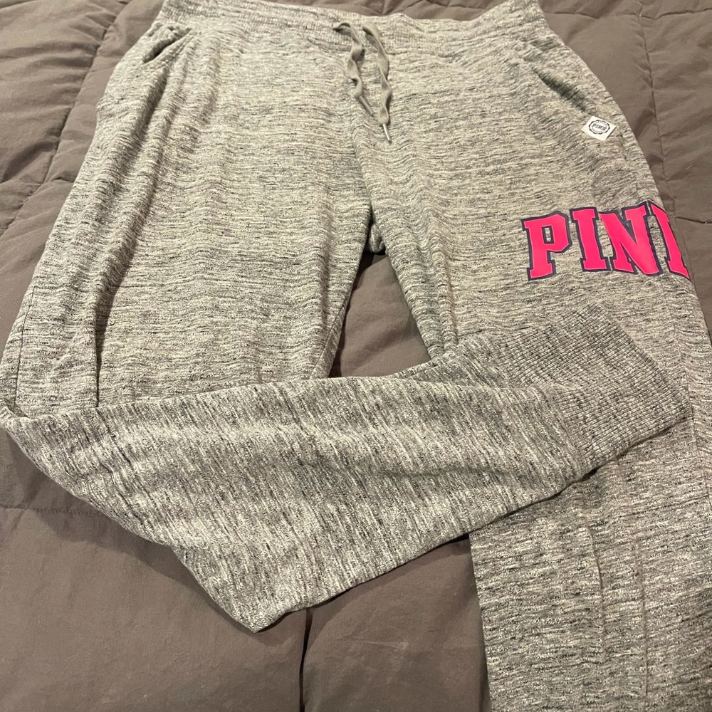 Pink joggers